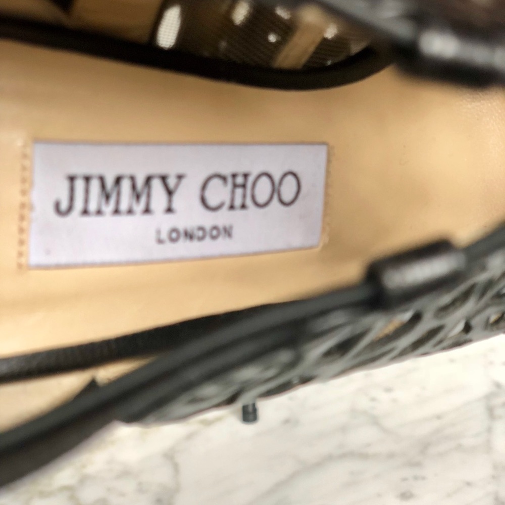 Jimmy Choo Caged Heels - Picture 4 of 9